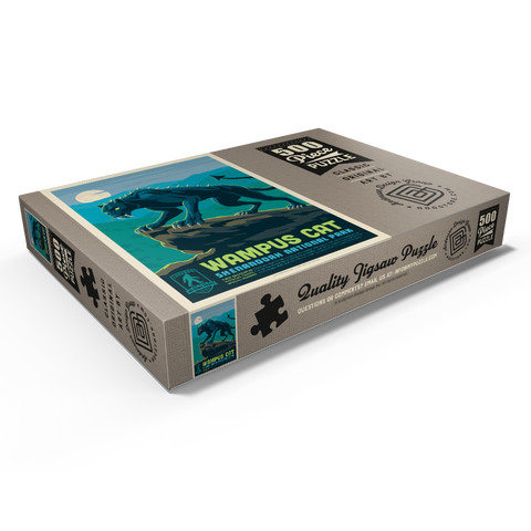 Darstellung des Puzzle Motivs Legends Of The National Parks: Shenandoah's Wampus Cat Legends Of The National Parks: Shenandoah's Wampus Cat 500 Puzzle Schachtel Ansicht1