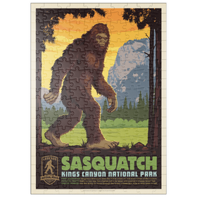 Darstellung des Puzzle Motivs Legends Of The National Parks: Kings Canyon's Sasquatch - Puzzleteile: 200