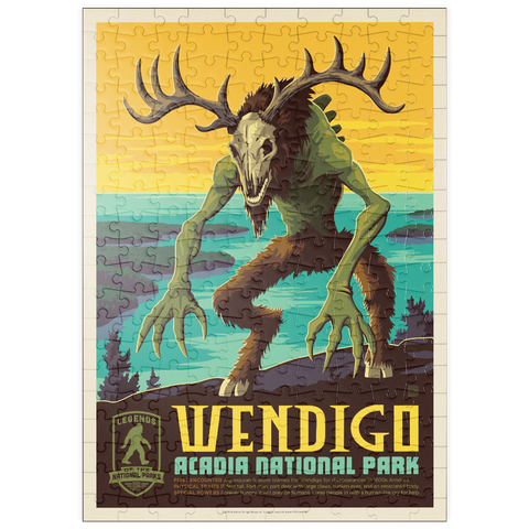 Darstellung des Puzzle Motivs Legends Of The National Parks: Acadia's Wendigo puzzleplate Legends Of The National Parks: Acadia's Wendigo 200 Puzzle