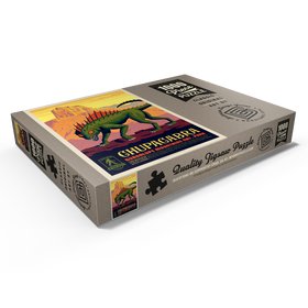Darstellung des Puzzle Motivs Legends Of The National Parks: Guadalupe Mountains Chupacabra - Puzzleteile: 1000