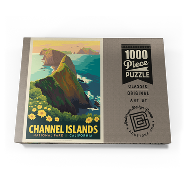 Darstellung des Puzzle Motivs Channel Islands National Park: Inspiration Point 1000 Puzzle Schachtel Ansicht3