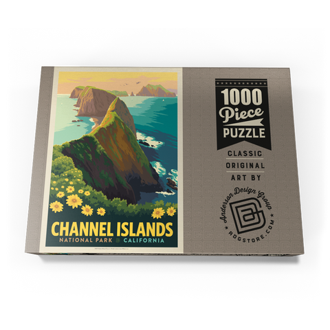 Darstellung des Puzzle Motivs Channel Islands National Park: Inspiration Point Channel Islands National Park: Inspiration Point 1000 Puzzle Schachtel Ansicht3