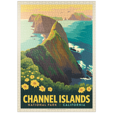 Darstellung des Puzzle Motivs Channel Islands National Park: Inspiration Point puzzleplate Channel Islands National Park: Inspiration Point 1000 Puzzle