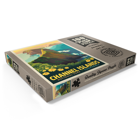 Darstellung des Puzzle Motivs Channel Islands National Park: Inspiration Point Channel Islands National Park: Inspiration Point 100 Puzzle Schachtel Ansicht1