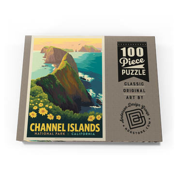 Darstellung des Puzzle Motivs Channel Islands National Park: Inspiration Point 100 Puzzle Schachtel Ansicht3