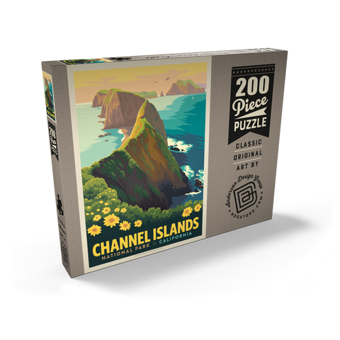 Darstellung des Puzzle Motivs Channel Islands National Park: Inspiration Point Channel Islands National Park: Inspiration Point 200 Puzzle Schachtel Ansicht2