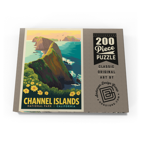 Darstellung des Puzzle Motivs Channel Islands National Park: Inspiration Point Channel Islands National Park: Inspiration Point 200 Puzzle Schachtel Ansicht3