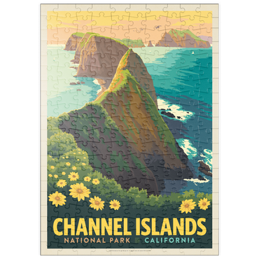 Darstellung des Puzzle Motivs puzzleplate Channel Islands National Park: Inspiration Point 200 Puzzle