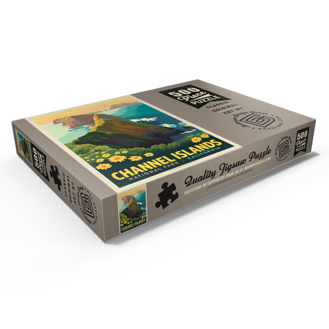 Darstellung des Puzzle Motivs Channel Islands National Park: Inspiration Point Channel Islands National Park: Inspiration Point 500 Puzzle Schachtel Ansicht1