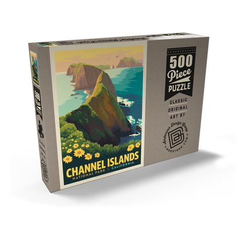 Darstellung des Puzzle Motivs Channel Islands National Park: Inspiration Point Channel Islands National Park: Inspiration Point 500 Puzzle Schachtel Ansicht2