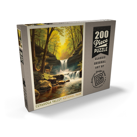 Darstellung des Puzzle Motivs Cuyahoga Valley National Park: Evening Hush Cuyahoga Valley National Park: Evening Hush 200 Puzzle Schachtel Ansicht2