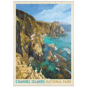Darstellung des Puzzle Motivs Channel Islands National Park: Birds Of A Feather - Puzzleteile: 100