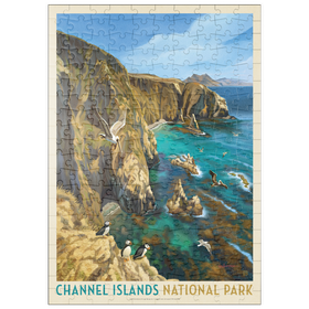 Darstellung des Puzzle Motivs Channel Islands National Park: Birds Of A Feather - Puzzleteile: 200