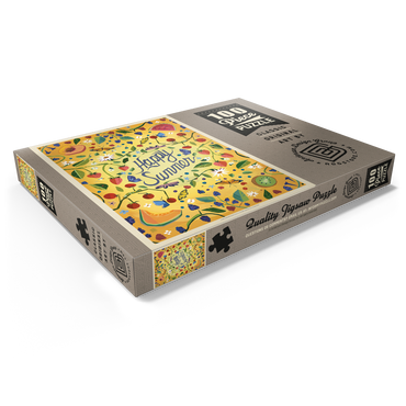 Darstellung des Puzzle Motivs Happy Summer Fruit and Floral Garden 100 Puzzle Schachtel Ansicht1
