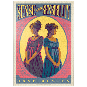 Darstellung des Puzzle-Motivs Sense And Sensibility: Jane Austen – Puzzleteile: 1000