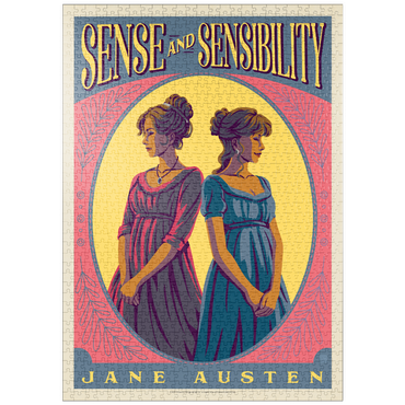 Darstellung des Puzzle Motivs puzzleplate Sense And Sensibility: Jane Austen 1000 Puzzle