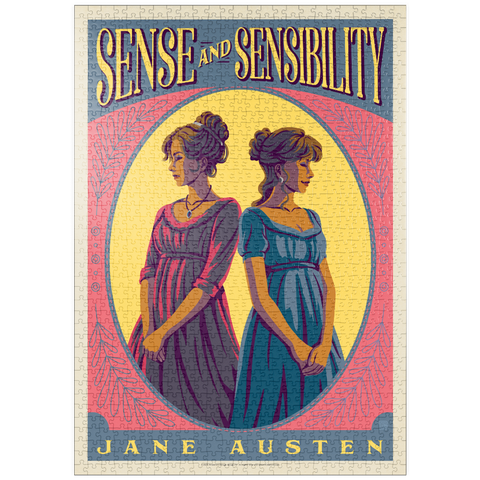 Darstellung des Puzzle Motivs Sense And Sensibility: Jane Austen puzzleplate Sense And Sensibility: Jane Austen 1000 Puzzle