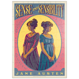Darstellung des Puzzle Motivs Sense And Sensibility: Jane Austen - Puzzleteile: 100