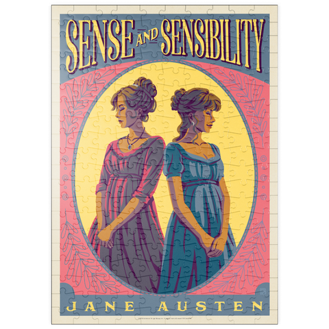 Darstellung des Puzzle Motivs Sense And Sensibility: Jane Austen puzzleplate Sense And Sensibility: Jane Austen 200 Puzzle