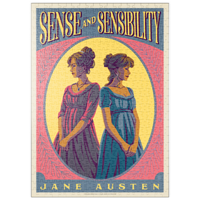 Darstellung des Puzzle Motivs Sense And Sensibility: Jane Austen - Puzzleteile: 500