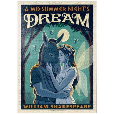 Darstellung des Puzzle Motivs A Midsummer Night's Dream: William Shakespeare puzzleplate A Midsummer Night's Dream: William Shakespeare 1000 Puzzle