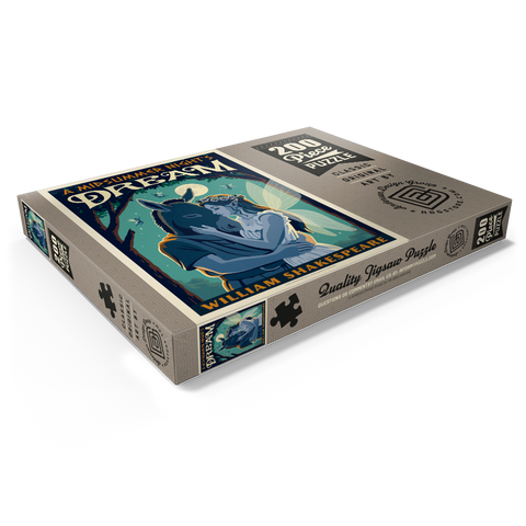 Darstellung des Puzzle Motivs A Midsummer Night's Dream: William Shakespeare A Midsummer Night's Dream: William Shakespeare 200 Puzzle Schachtel Ansicht1