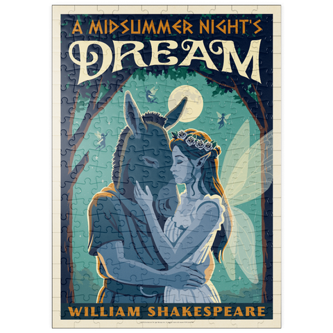 Darstellung des Puzzle Motivs A Midsummer Night's Dream: William Shakespeare puzzleplate A Midsummer Night's Dream: William Shakespeare 200 Puzzle