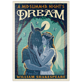 Darstellung des Puzzle Motivs A Midsummer Night's Dream: William Shakespeare - Puzzleteile: 500