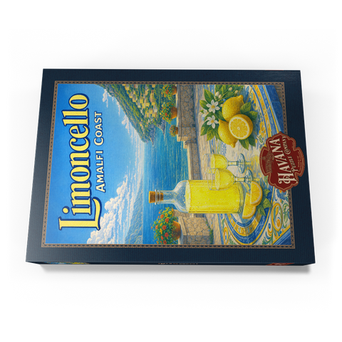 Darstellung des Puzzle Motivs Limoncello - Lemon Terrace, Amalfi Coast Limoncello - Lemon Terrace, Amalfi Coast 500 Puzzle Schachtel Ansicht3