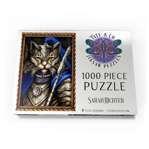 Darstellung des Puzzle Motivs Lord Scratch Knight – Sarah Richter Lord Scratch Knight - Sarah Richter 1000 Puzzle Schachtel Ansicht3
