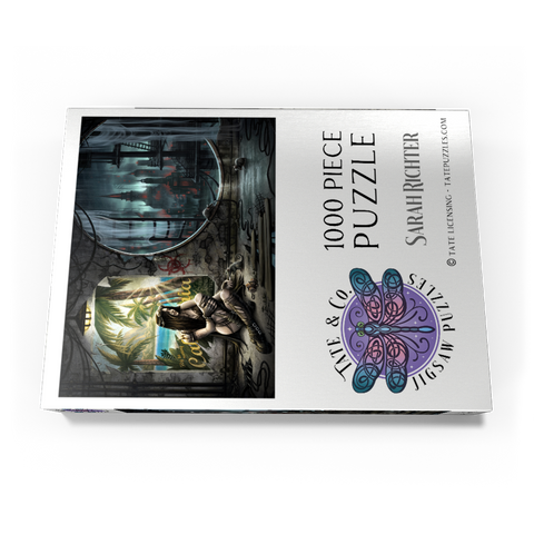 Darstellung des Puzzle Motivs „Lost Times“ – Eine dystopische Zukunft – Sarah Richter Lost Times distopian Future - Sarah Richter 1000 Puzzle Schachtel Ansicht3