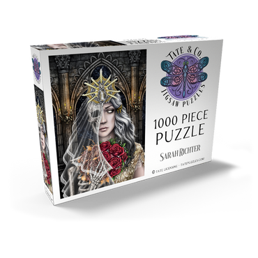 Darstellung des Puzzle Motivs The Bride Undead wife-to-be - Sarah Richter 1000 Puzzle Schachtel Ansicht2
