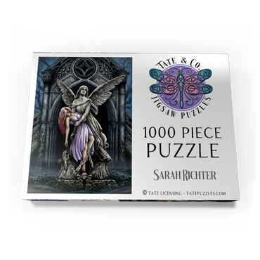 Darstellung des Puzzle Motivs The Eternal Fight Stone Angel - Sarah Richter 1000 Puzzle Schachtel Ansicht3