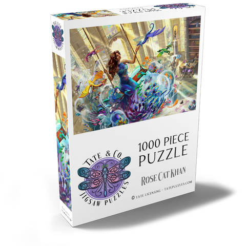 Darstellung des Puzzle Motivs Aquarium Magic – Rose Cat Khan Aquarium Magic - Rose Cat Khan 1000 Puzzle Schachtel Ansicht2