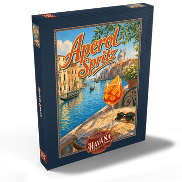 Darstellung des Puzzle Motivs Aperol Spritz - Venice Grand Canal Sunset 100 Puzzle Schachtel Ansicht2