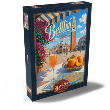 Darstellung des Puzzle Motivs Bellini - Venice St Marks Square 1000 Puzzle Schachtel Ansicht2