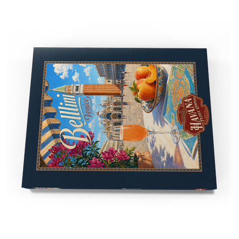 Darstellung des Puzzle Motivs Bellini – Markusplatz, Venedig Bellini - Venice St Marks Square 200 Puzzle Schachtel Ansicht3