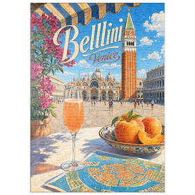 Darstellung des Puzzle Motivs Bellini – Markusplatz, Venedig - Puzzleteile: 200