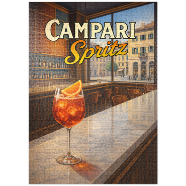 Darstellung des Puzzle Motivs puzzleplate Campari Spritz - Italian Aperitivo Bar 1000 Puzzle