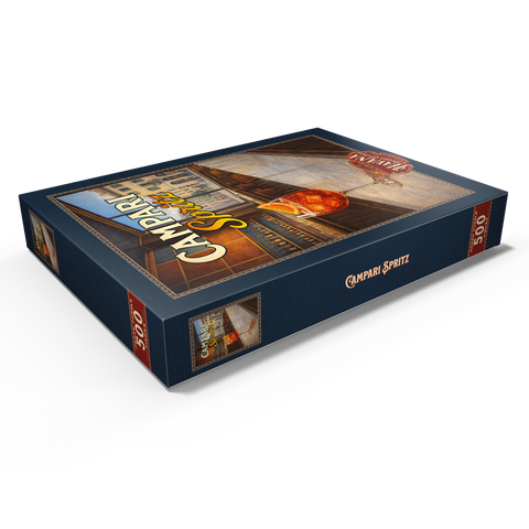Darstellung des Puzzle Motivs Campari Spritz – Italienische Aperitif-Bar Campari Spritz - Italian Aperitivo Bar 500 Puzzle Schachtel Ansicht1