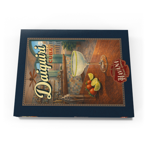 Darstellung des Puzzle Motivs Daiquiri – Kuba, tropische Barszene Daiquiri - Cuba, Tropical Bar Scene 200 Puzzle Schachtel Ansicht3