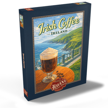 Darstellung des Puzzle Motivs Irish Coffee - Ireland's Coastal Cliffs 200 Puzzle Schachtel Ansicht2