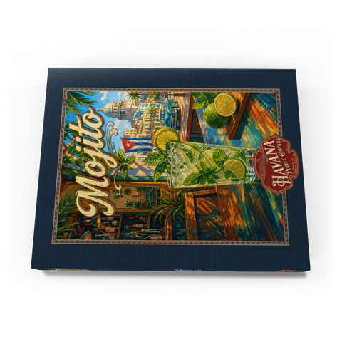 Darstellung des Puzzle Motivs Havana Mojito – Tropischer Sonnenschein Havana Mojito - Tropical Sunshine 100 Puzzle Schachtel Ansicht3
