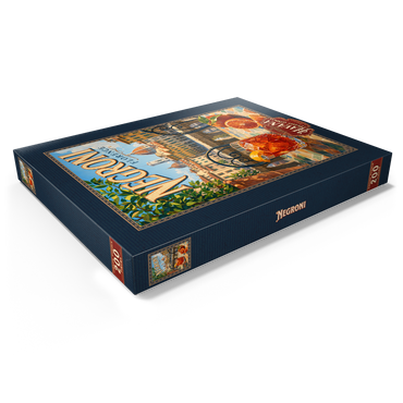 Darstellung des Puzzle Motivs Negroni - Florence Terrace View 200 Puzzle Schachtel Ansicht1
