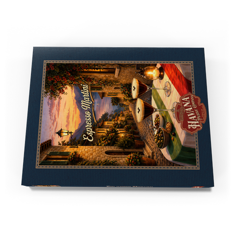 Darstellung des Puzzle Motivs Espresso Martini – Gardasee Espresso Martini - Lake Garda 200 Puzzle Schachtel Ansicht3