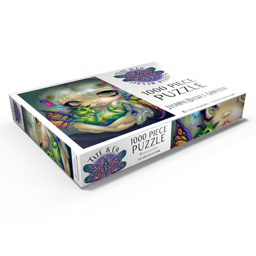 Darstellung des Puzzle Motivs Darling Dragonling IV - Jasmine Becket-Griffith 1000 Puzzle Schachtel Ansicht1