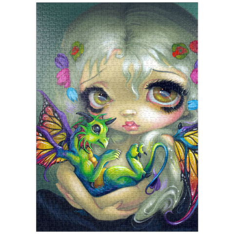 Darstellung des Puzzle Motivs Darling Dragonling IV – Jasmine Becket-Griffith puzzleplate Darling Dragonling IV - Jasmine Becket-Griffith 1000 Puzzle