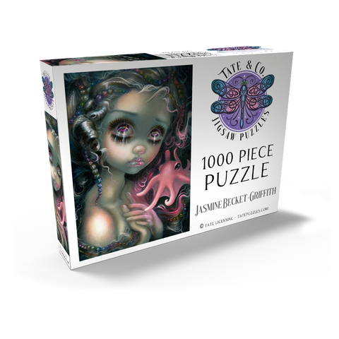 Darstellung des Puzzle Motivs Dumbo-Oktopus – Jasmine Becket-Griffith Dumbo Octopus - Jasmine Becket-Griffith 1000 Puzzle Schachtel Ansicht2