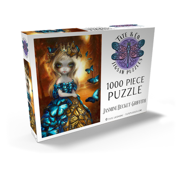 Darstellung des Puzzle Motivs Monarch Butterfly Fairy - Jasmine Becket-Griffith 1000 Puzzle Schachtel Ansicht2