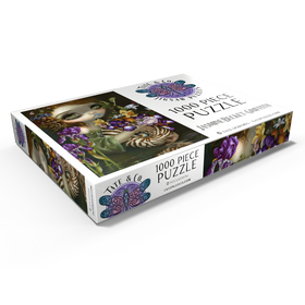 Darstellung des Puzzle Motivs Nautilus-Bouquet – Jasmine Becket-Griffith - Puzzleteile: 1000